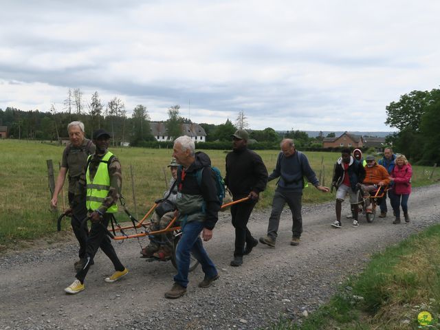 Randonnée joëlettes à Ciergnon