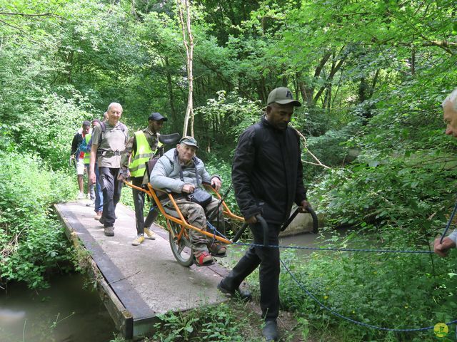 Randonnée joëlettes à Ciergnon