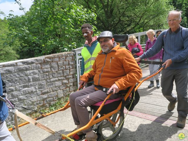 Randonnée joëlettes à Ciergnon