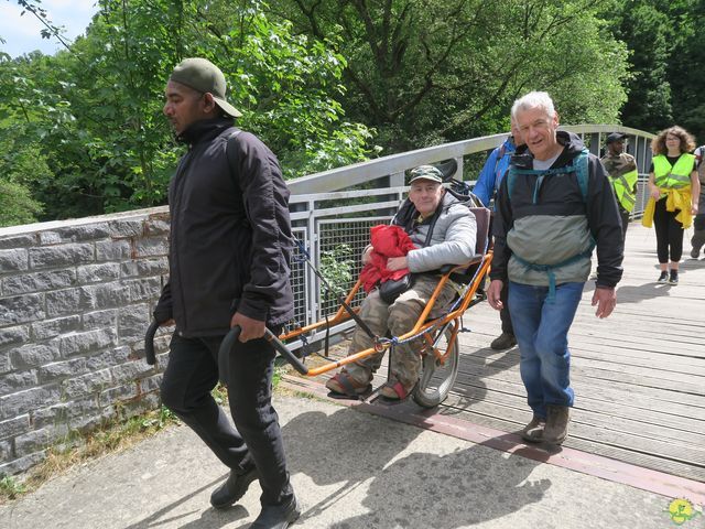 Randonnée joëlettes à Ciergnon