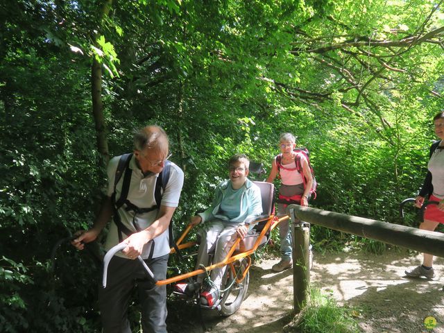 Randonnée joëlettes à Louvain-la-Neuve