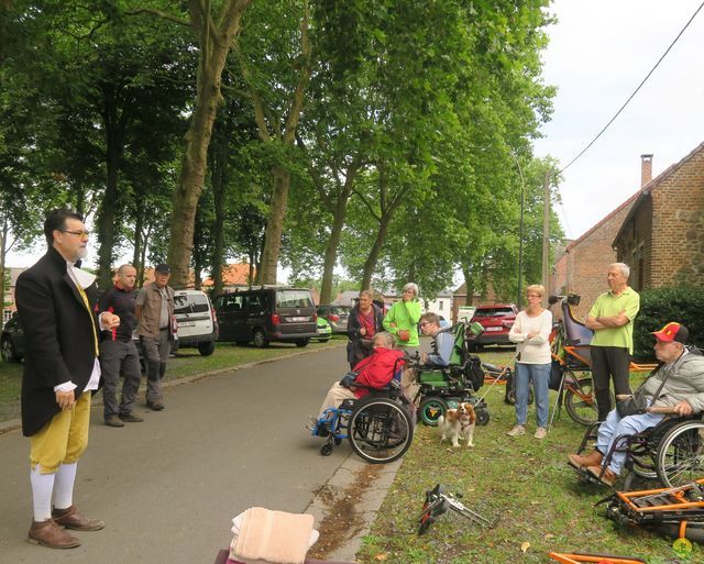 Randonnée joëlettes à Montignies-sur-Roc