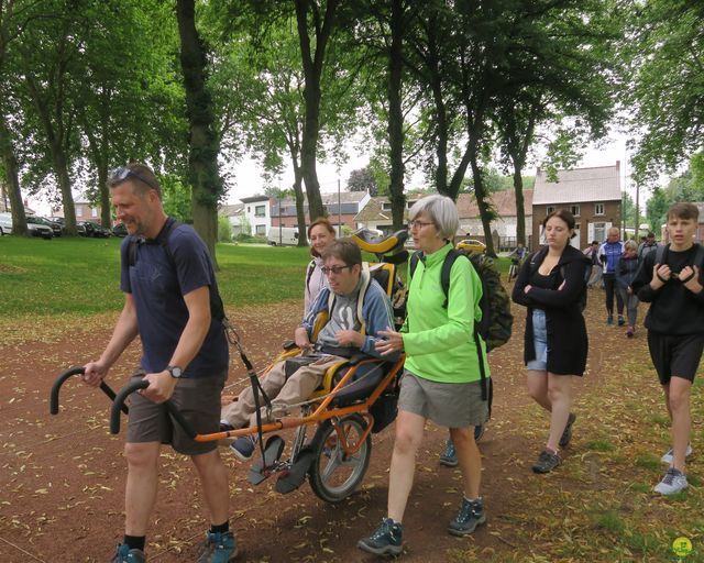 Randonnée joëlettes à Montignies-sur-Roc