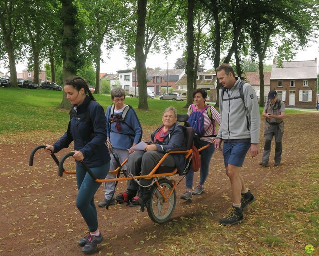 Randonnée joëlettes à Montignies-sur-Roc