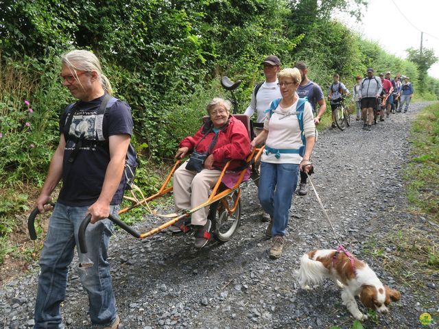 Randonnée joëlettes à Montignies-sur-Roc