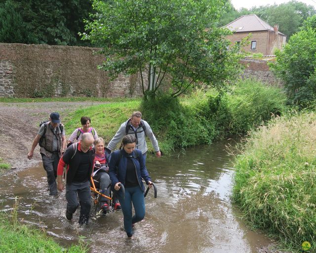 Randonnée joëlettes à Montignies-sur-Roc