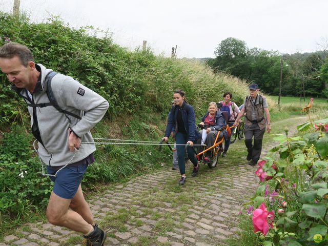 Randonnée joëlettes à Montignies-sur-Roc