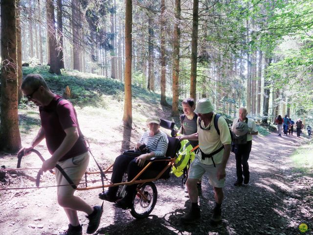 Randonnée joëlettes à Habay-la-N.