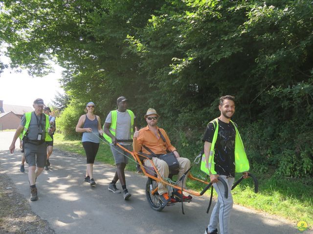 Randonnée joëlettes à Durbuy