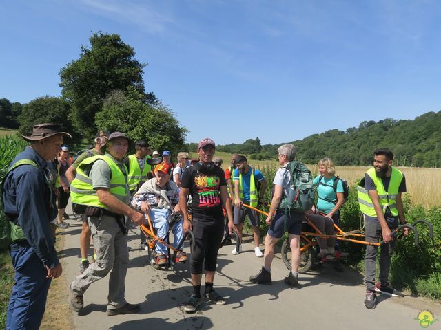 Randonnée joëlettes à Durbuy