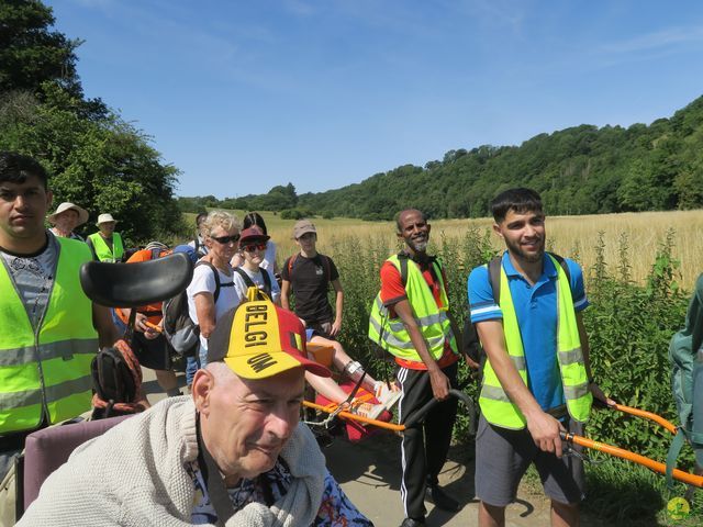 Randonnée joëlettes à Durbuy