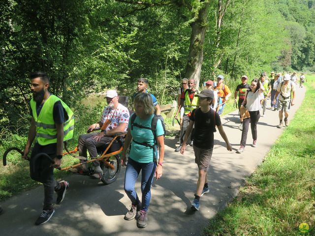 Randonnée joëlettes à Durbuy