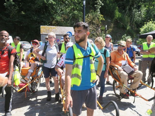 Randonnée joëlettes à Durbuy