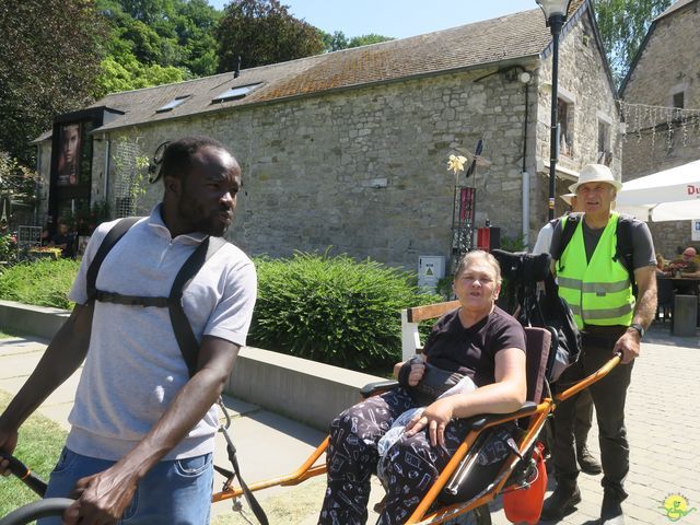 Randonnée joëlettes à Durbuy