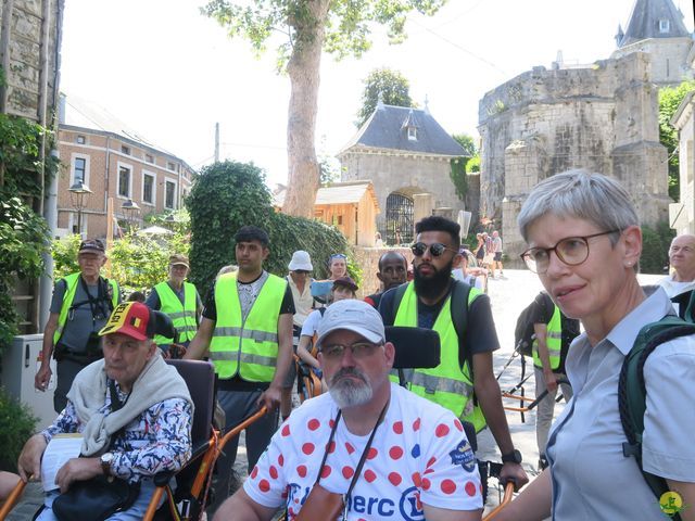 Randonnée joëlettes à Durbuy