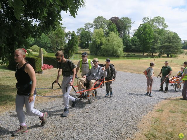 Randonnée joëlettes à Anthisnes