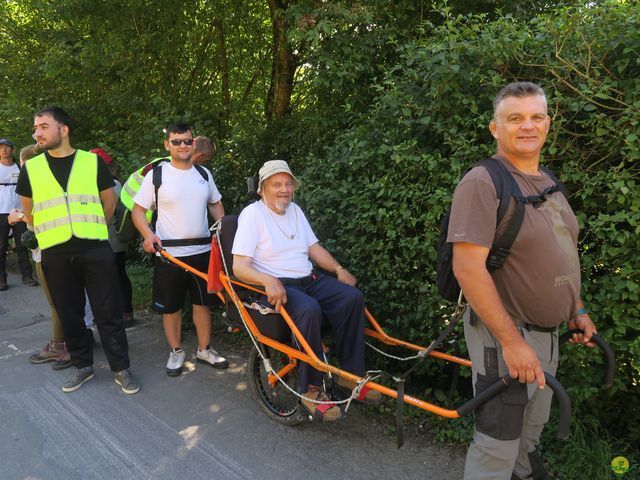 Randonnée joëlettes à Vieuxville