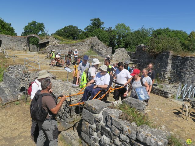 Randonnée joëlettes à Vieuxville