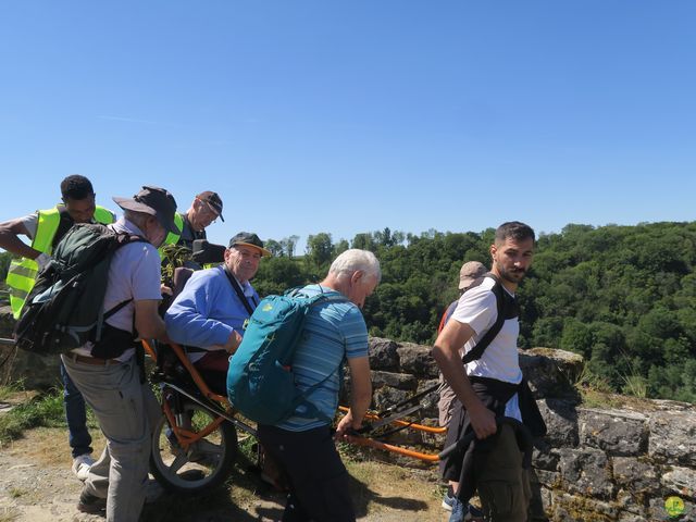 Randonnée joëlettes à Vieuxville