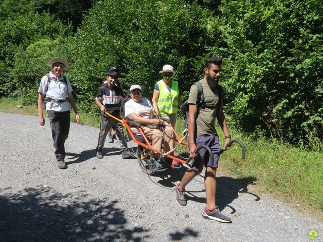 Randonnée joëlettes à Vieuxville