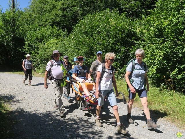 Randonnée joëlettes à Vieuxville