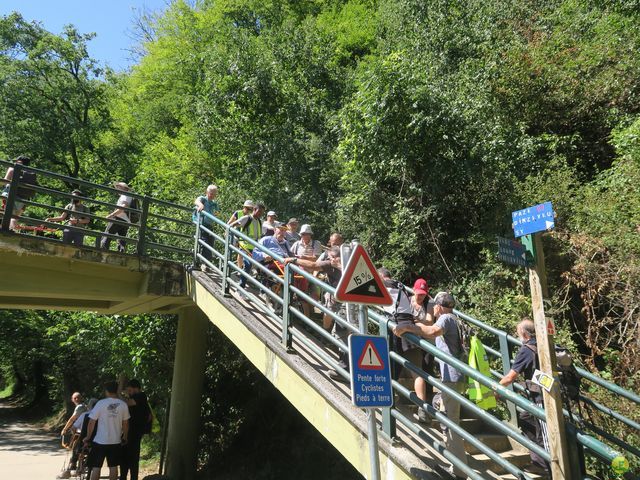 Randonnée joëlettes à Vieuxville