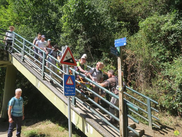 Randonnée joëlettes à Vieuxville