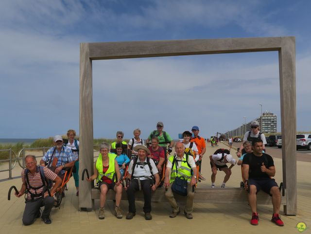 Randonnée joëlettes à Westende