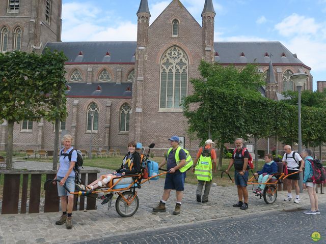 Randonnée joëlettes à Leffinge