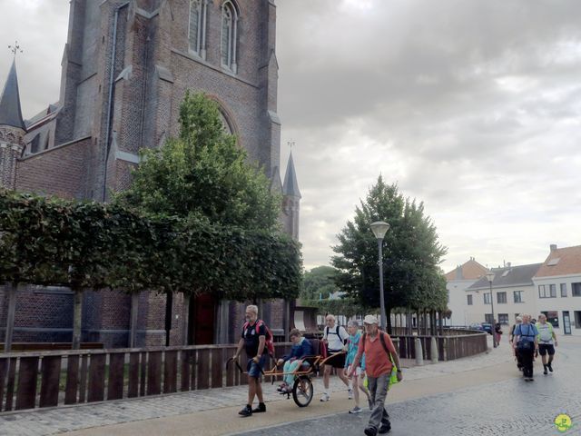 Randonnée joëlettes à Leffinge