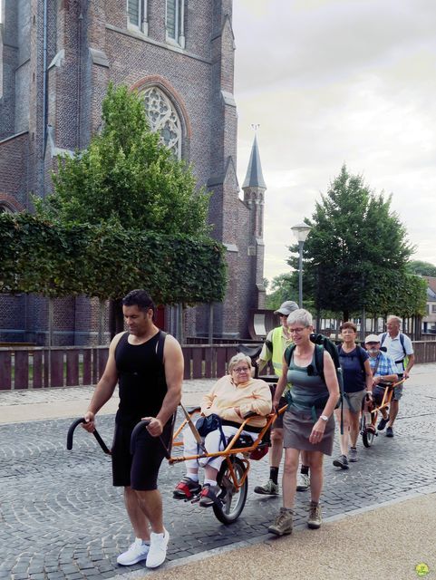 Randonnée joëlettes à Leffinge