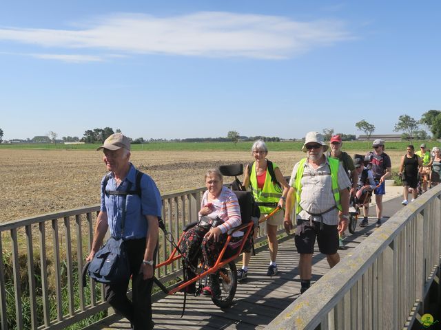 Randonnée joëlettes à Leffinge