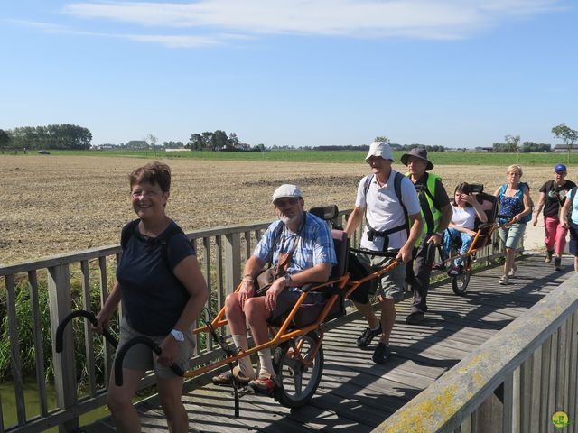 Randonnée joëlettes à Leffinge