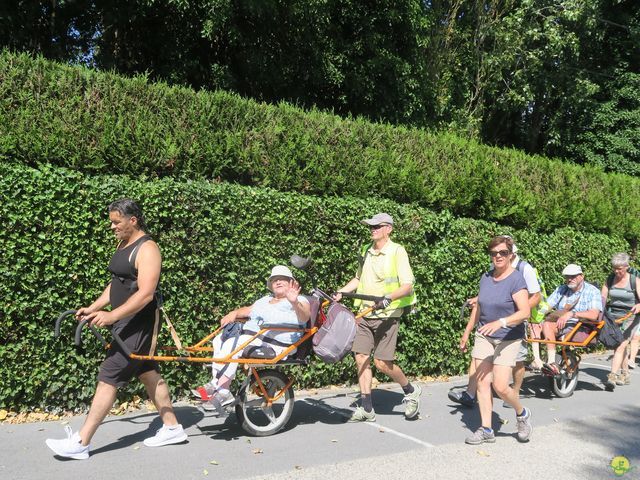 Randonnée joëlettes à Leffinge