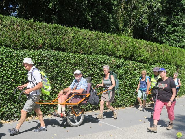 Randonnée joëlettes à Leffinge