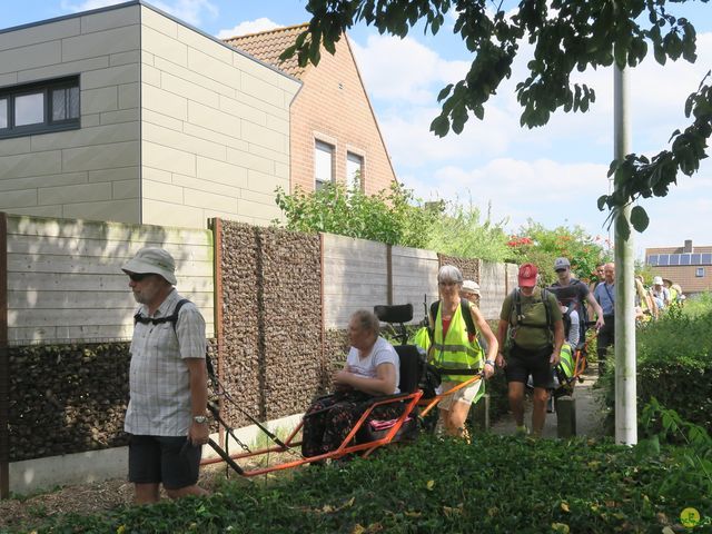 Randonnée joëlettes à Leffinge