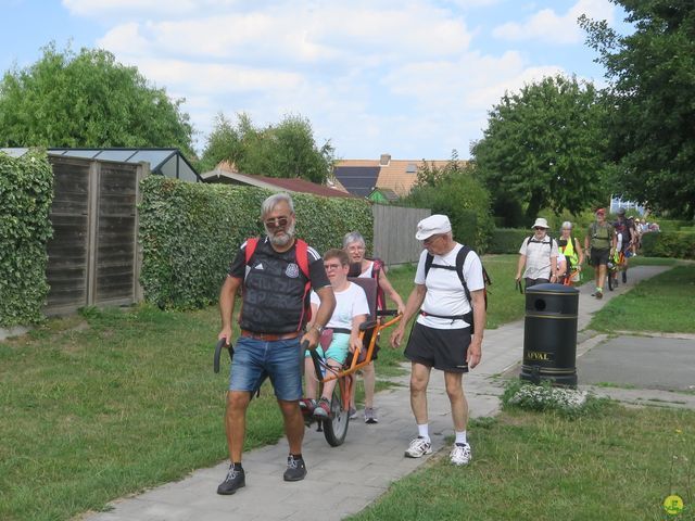 Randonnée joëlettes à Leffinge