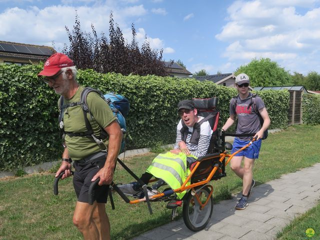 Randonnée joëlettes à Leffinge