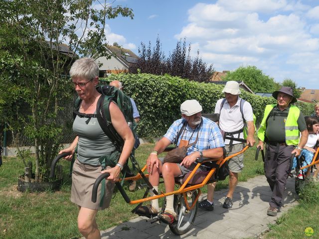 Randonnée joëlettes à Leffinge