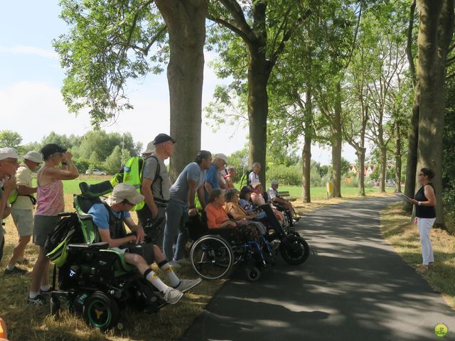 Randonnée joëlettes à Ypres