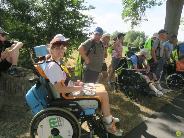 Randonnée joëlettes à Ypres