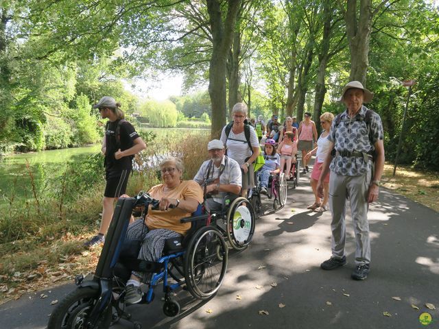 Randonnée joëlettes à Ypres