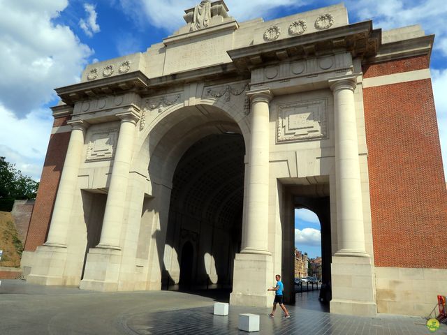 Randonnée joëlettes à Ypres