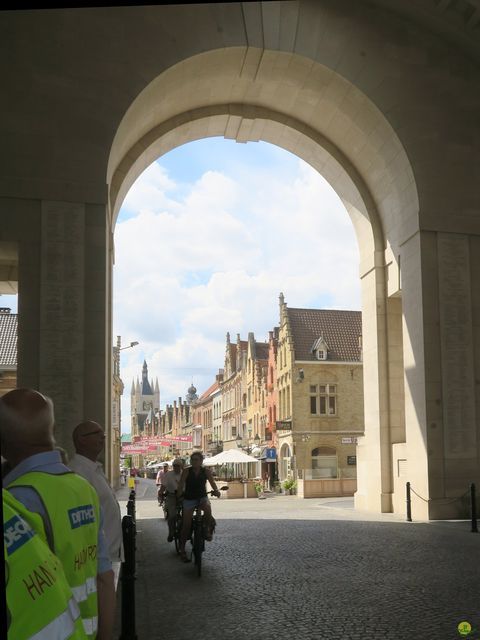 Randonnée joëlettes à Ypres