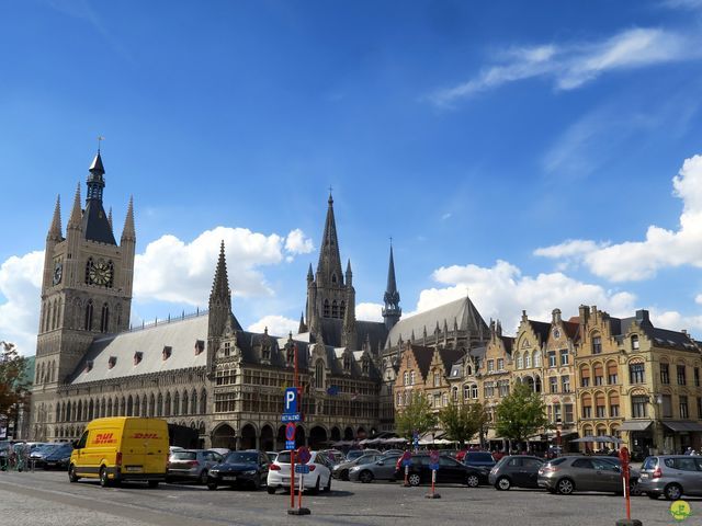 Randonnée joëlettes à Ypres