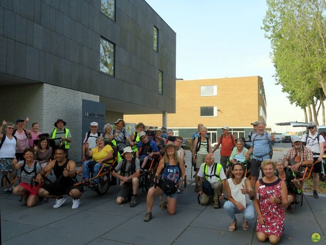 Randonnée joëlettes à Middelkerke