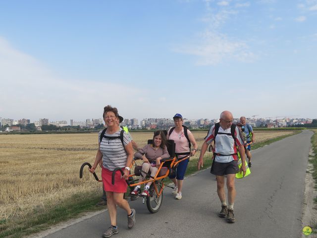 Randonnée joëlettes à Middelkerke