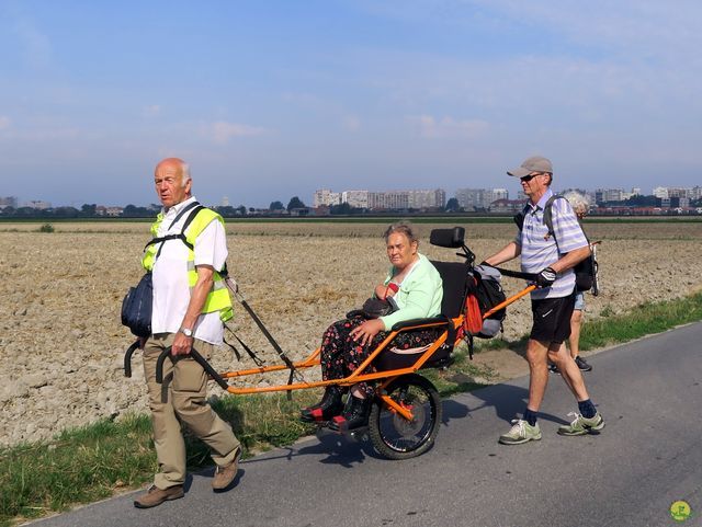 Randonnée joëlettes à Middelkerke