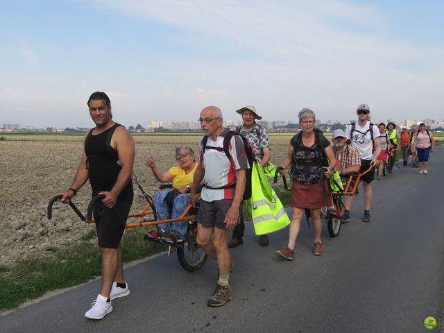 Randonnée joëlettes à Middelkerke