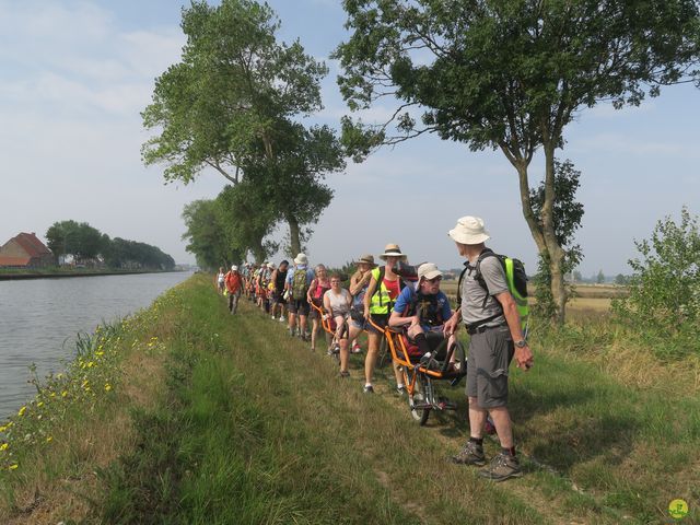 Randonnée joëlettes à Middelkerke